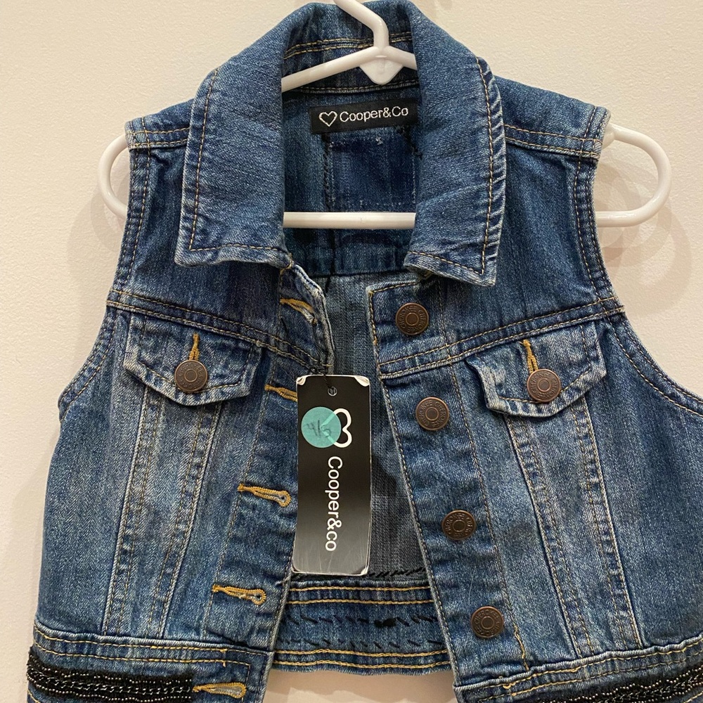 4T Jean Vest from Cooper & Co.